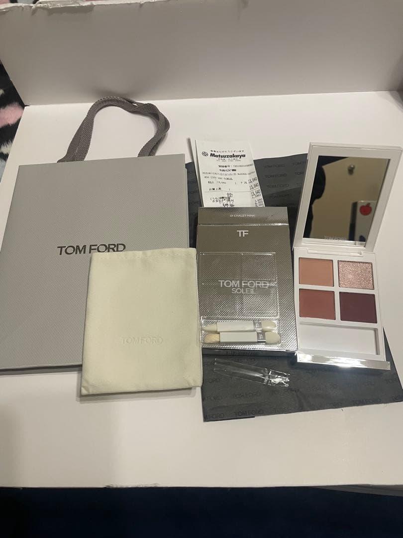 TOM FORD ソレイユ アイカラー クォード01SN シャレー ミンク