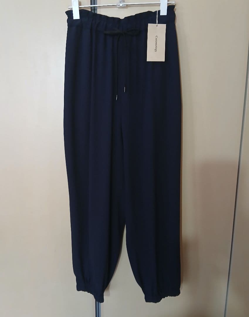 今季！新品未使用タグ付き/Curensology .ジョーゼットパンツ