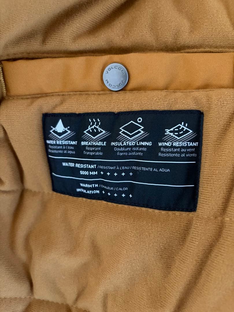 美品VOLCOM ボルコム ジャケット スノーボードウェア スキーウェア /M