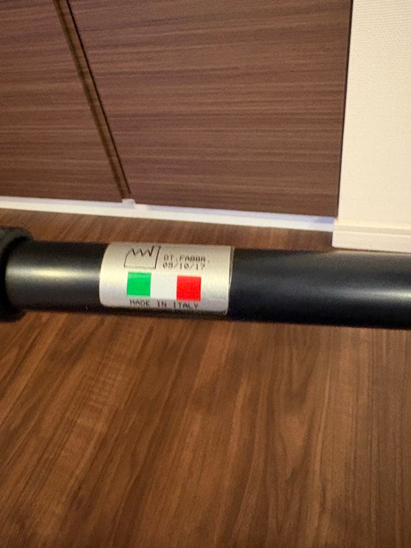 イタリア製 折りたたみ式杖 黒