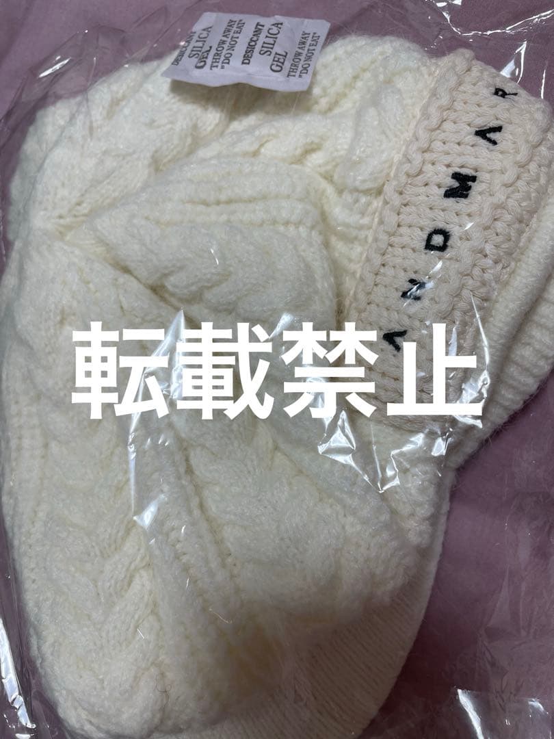 ANDMARY キャスケット コンビニ、ATM支払い❌