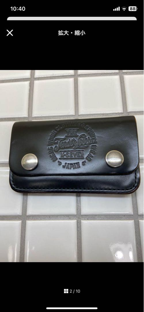 tenderloin カードケース　ウォレットチェーン