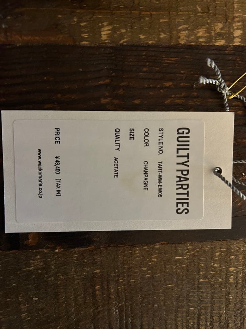 ム*ー様 ワコマリアJULIUS TART OPTICAL サングラス