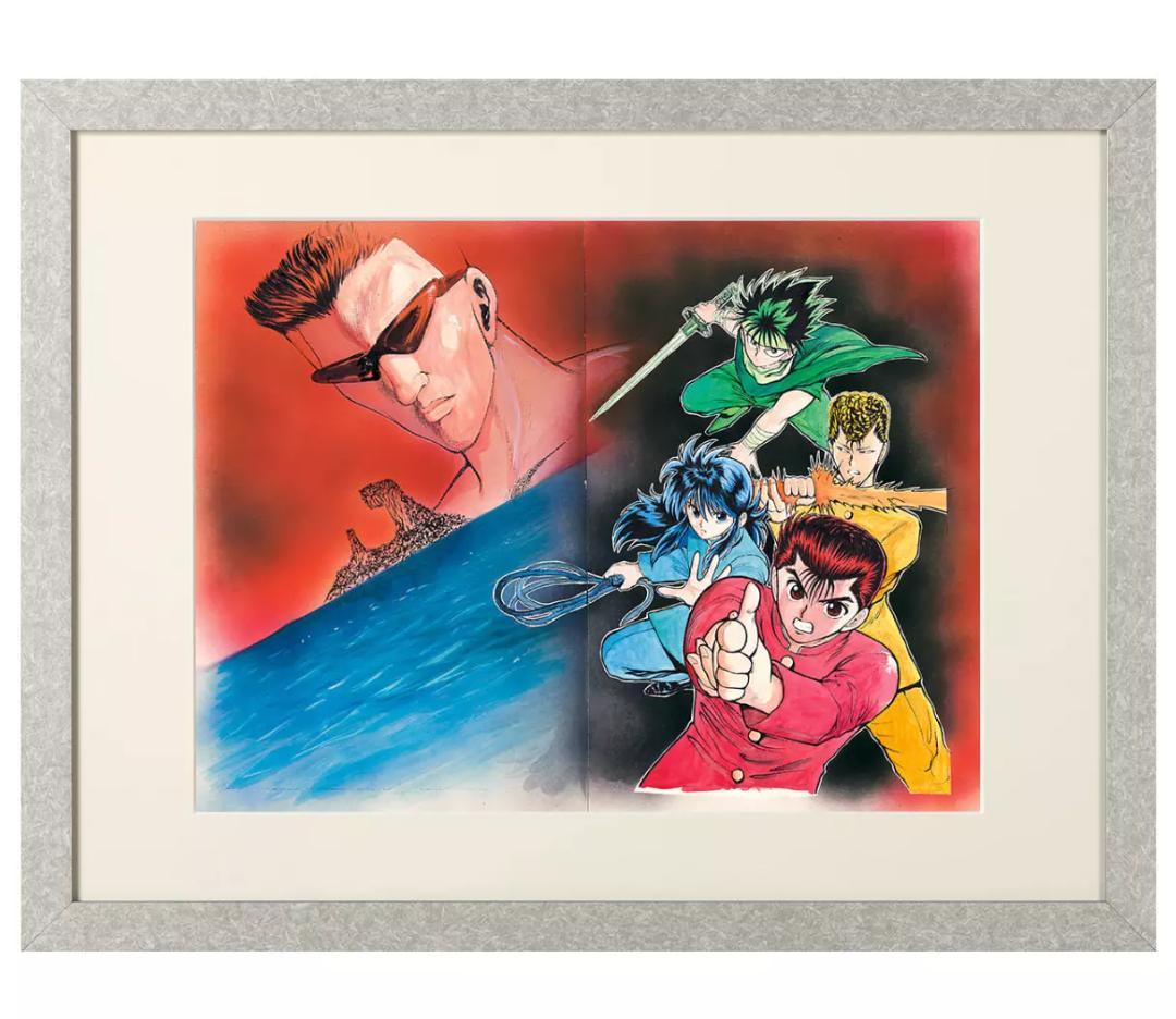 幽遊白書　複製原画 冨樫義博展　ハンターハンター　幽白 原画 セル画