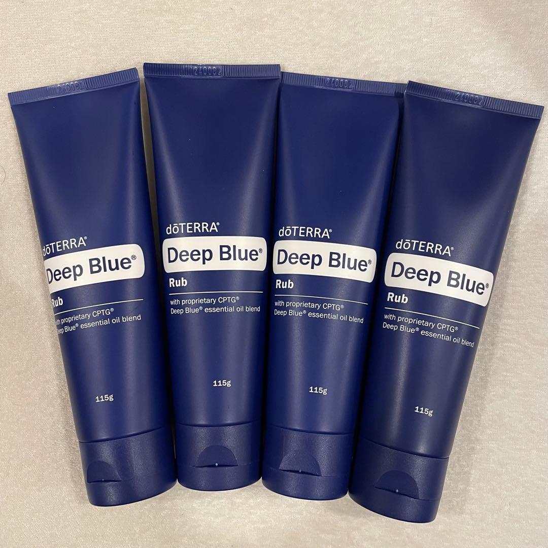 dōTERRA Deep Blue Rub ディープブルーラブ 4本セット
