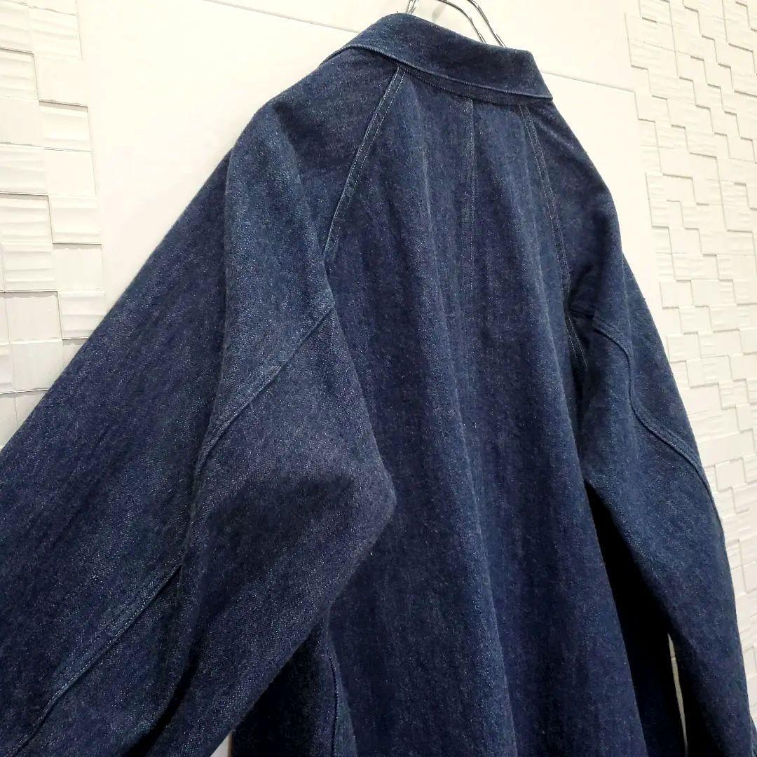 【美品】COMOLI インディゴ デニムワークジャケット サイズ3