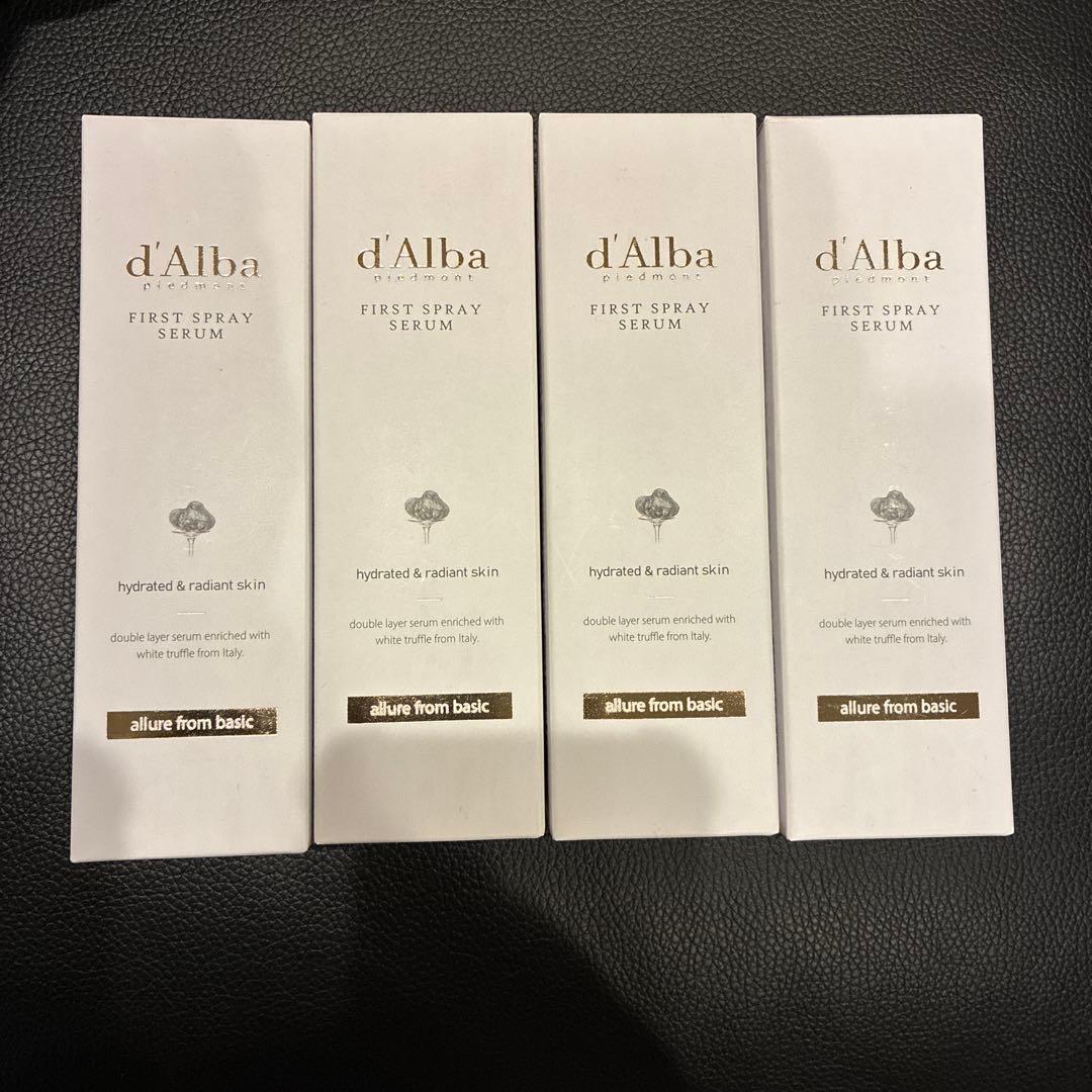 ダルバ ホワイトトリュフファーストスプレーセラム×4本