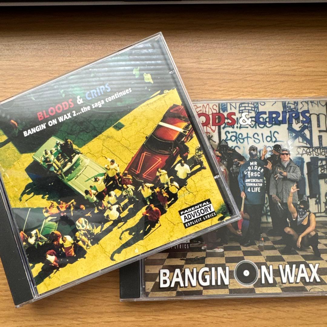 BLOODS & CRIPS BANGIN' ON WAX 1&2 2枚セット