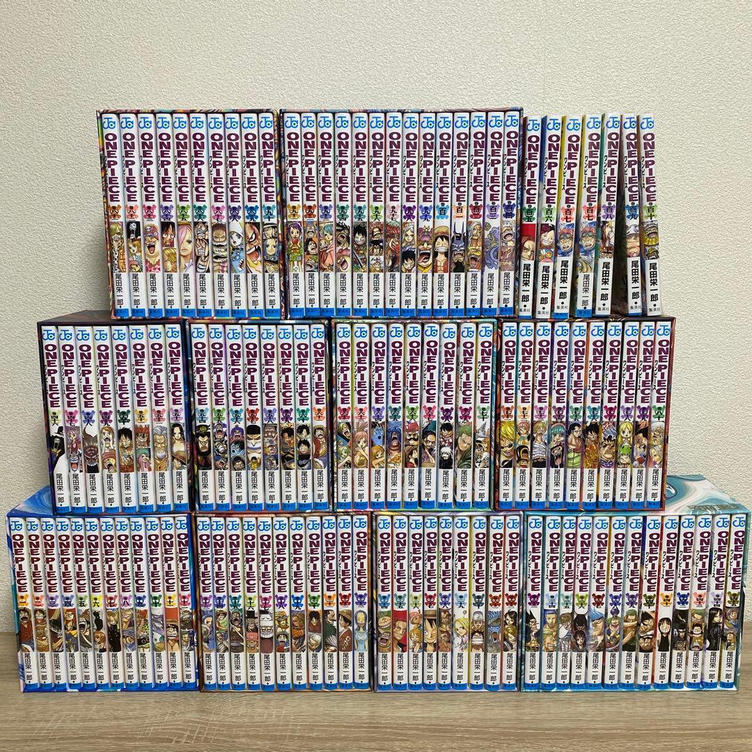 ワンピース 全巻(最新111巻無し)セット ep1~10ボックス付き
