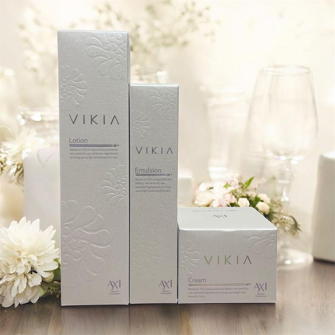 クオレ AXIヴィキアAR＋シリーズ　3点セット(化粧水 乳液 クリーム)