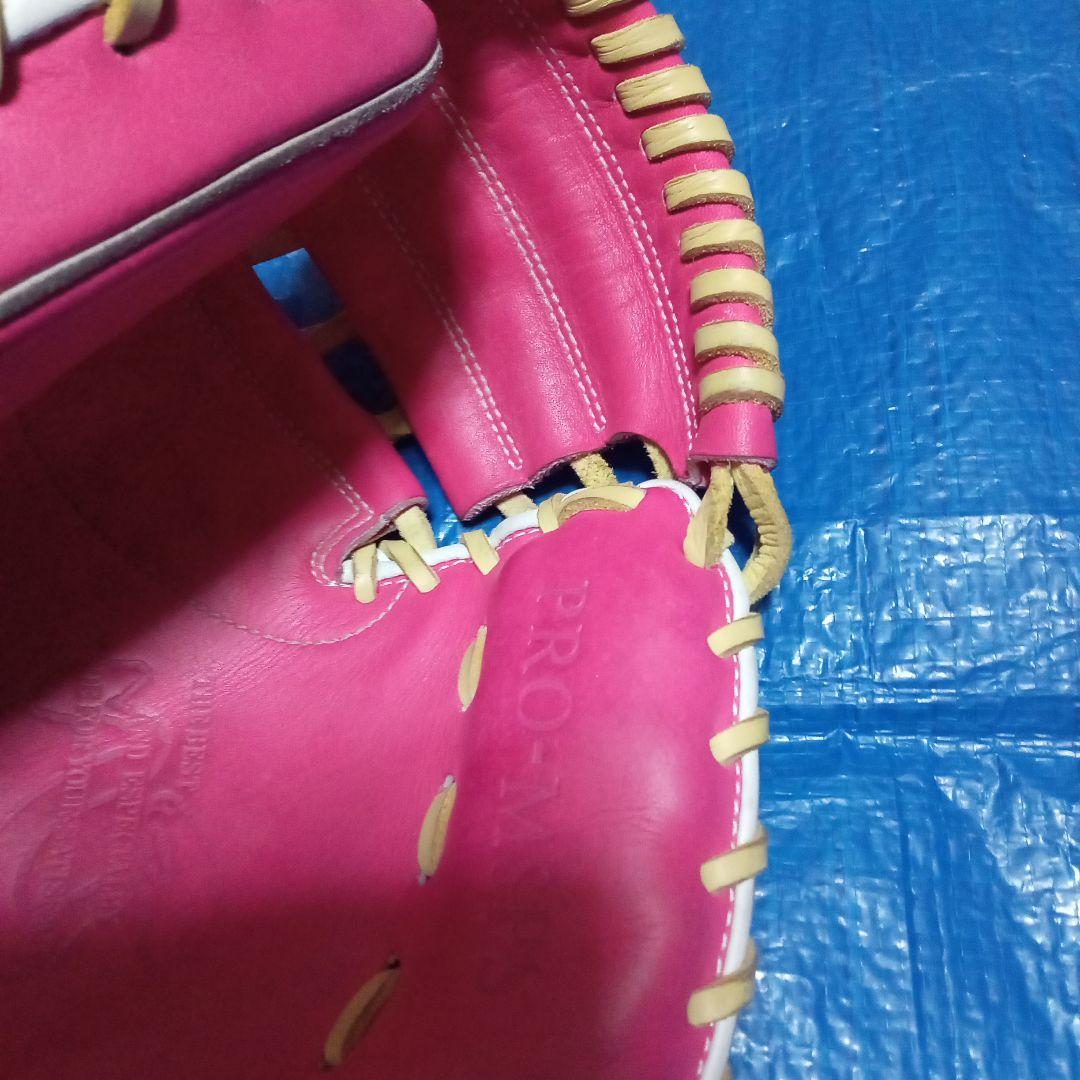 ハタケヤマ PRO-M8PS ピンク 右投げ用 キャッチャーミット