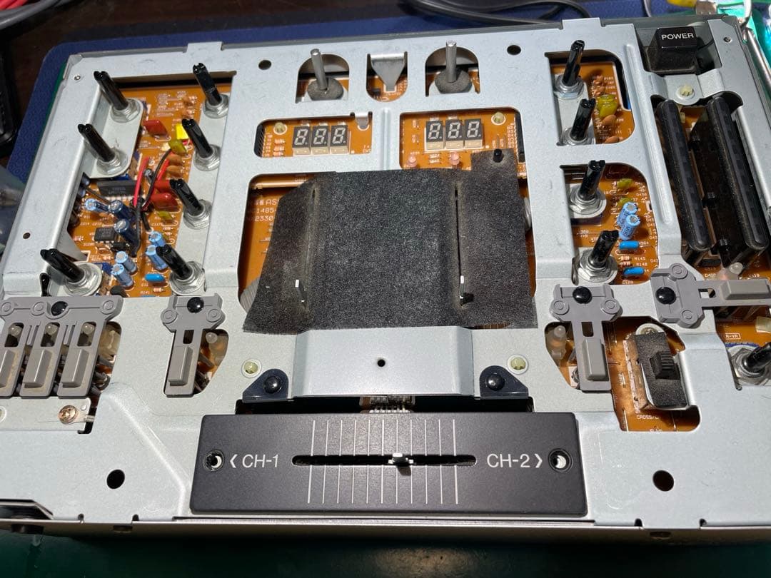 pioneer dj パイオニア　DJM-300 ブラック　フェーダーメンテナン