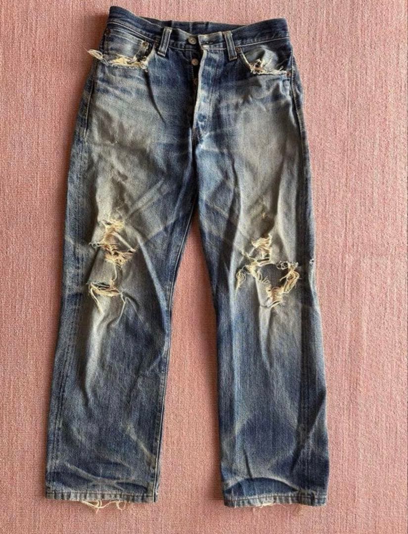 SUGAR CANE シュガーケーン ダメージデニム ヴィンテージデニム