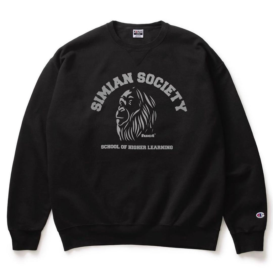 FUCT simian society 猿の惑星　スウェット USA製 ファクト