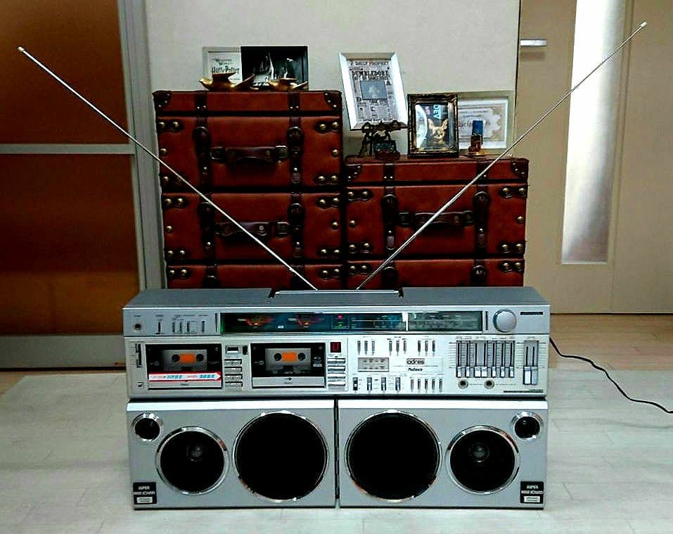 ✨貴重な大型ラジカセ TOSHIBA MacKenzie RT-S98　レトロ