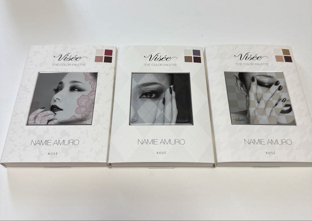 安室奈美恵 Visee アイカラーパレット 3種類セット