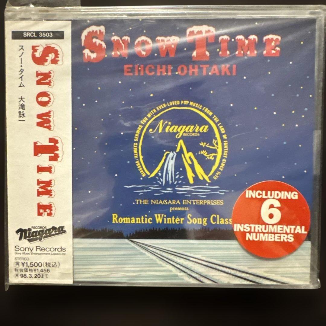 大滝詠一 『 TIME（スノー・タイム）』 SRCL3503 未開封CD