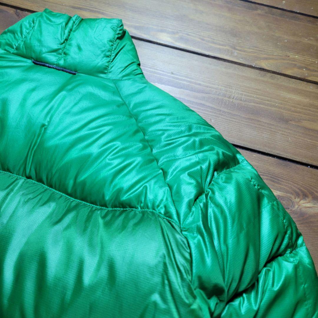 【今季大注目】90s コロンビア オムニヒートダウンジャケット 短丈 グリーン