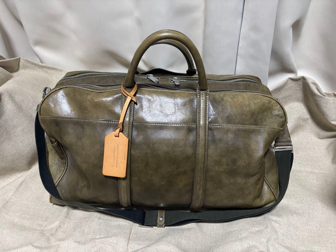 aniary 日本製 レザーボストンバッグ 本革 2WAY