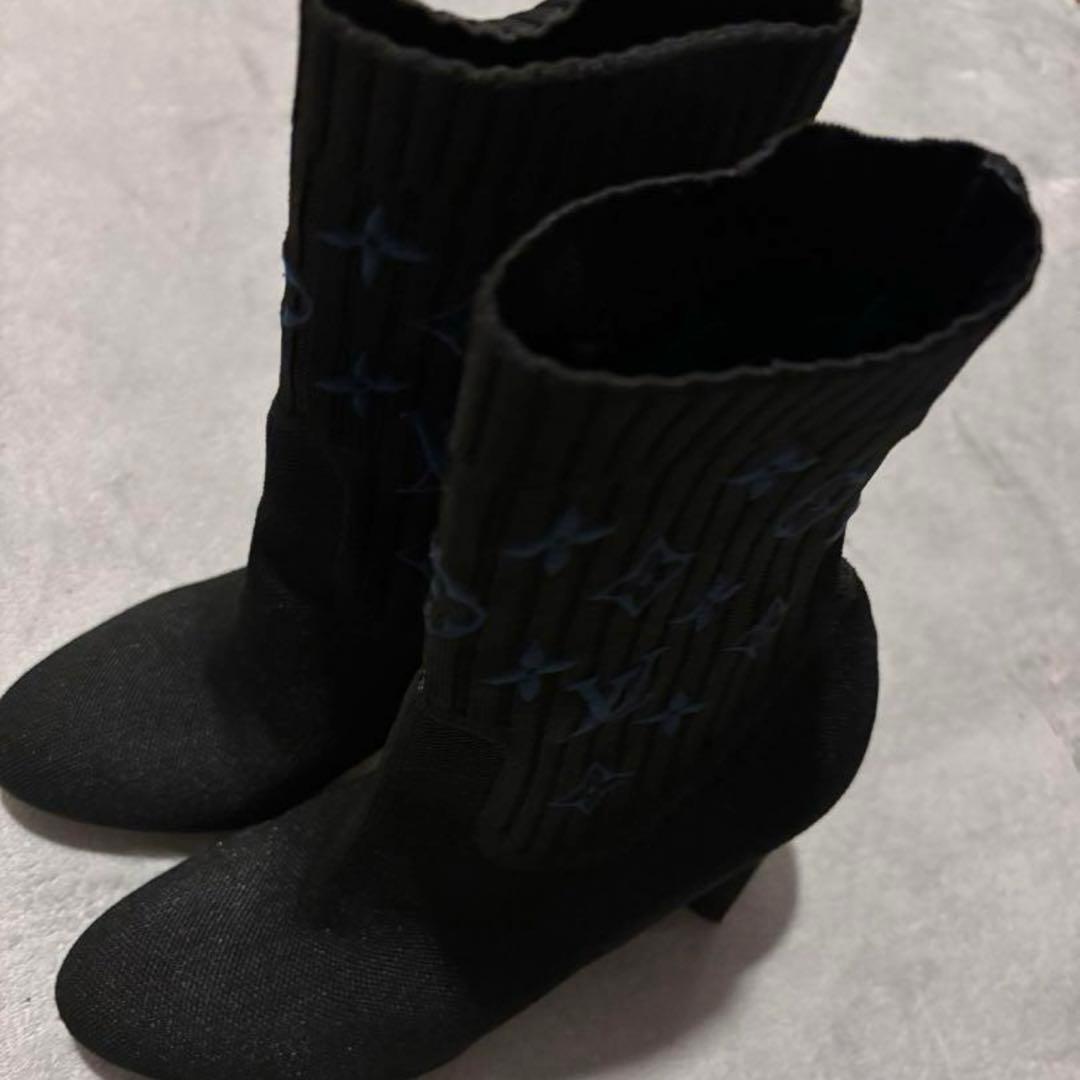 Louis Vuitton シルエットライン アンクルブーツ
