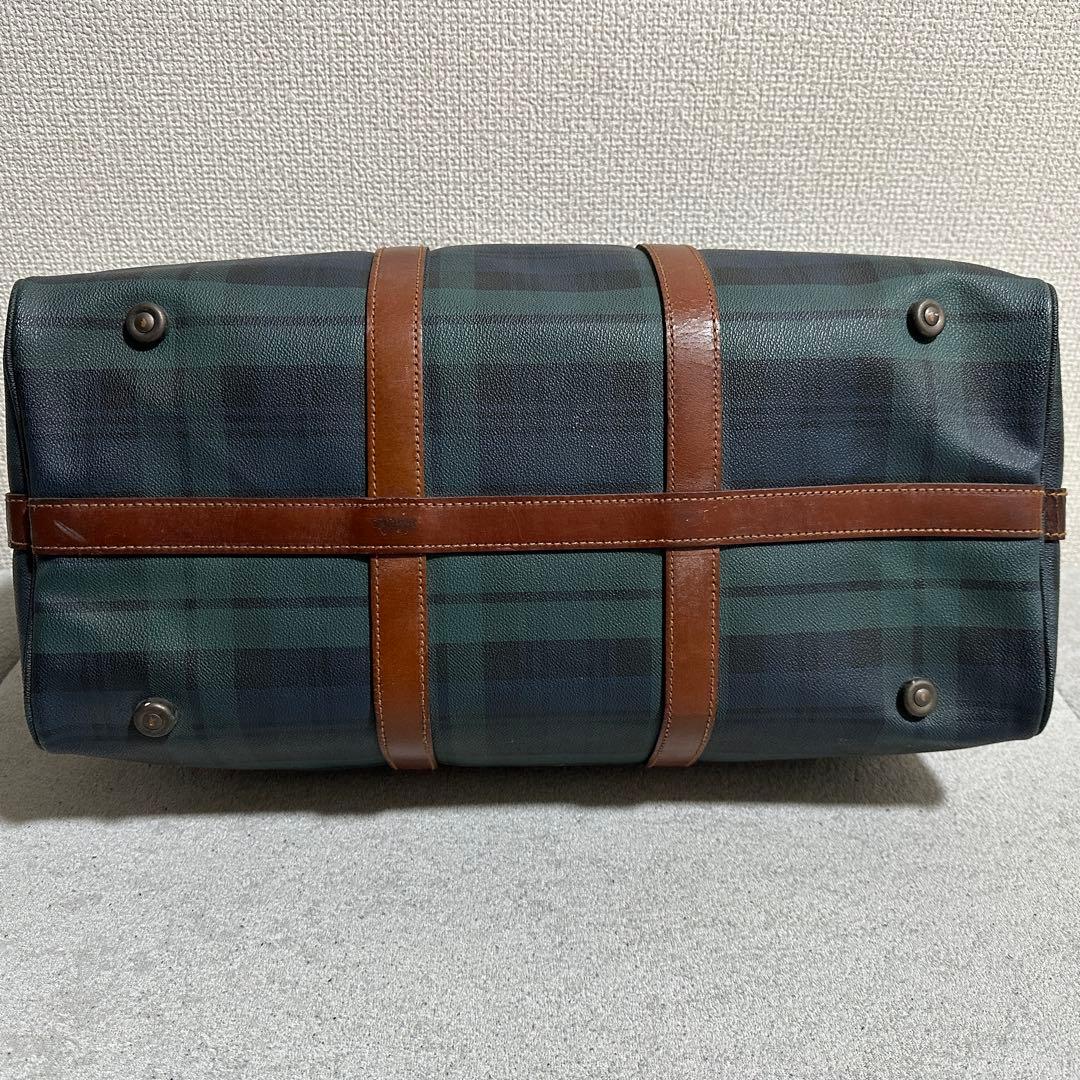 大容量 2way ショルダー✨ラルフローレン　ボストンバッグ　グリーン　チェック