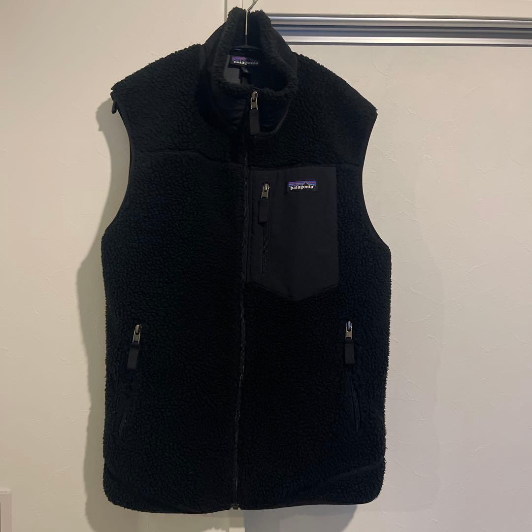 Patagonia men's mレトロXベスト オールブラック