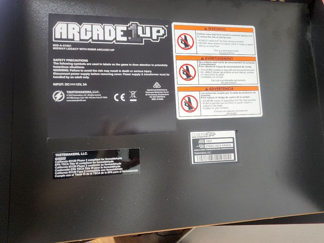 マ*リ様 アーケード1UP モータルコンバット2　本格大型ゲーム機　ゲーセン