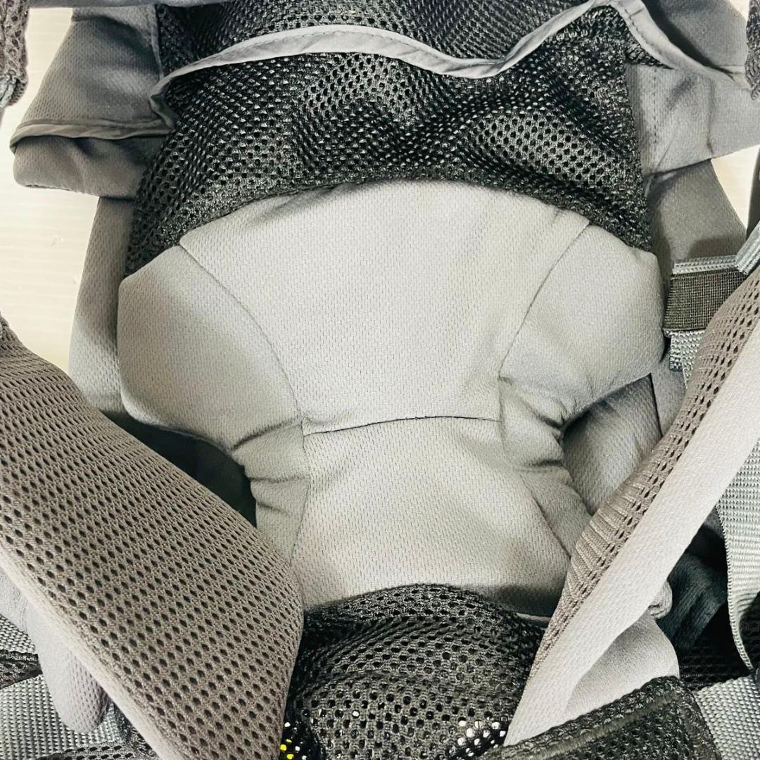 ★美品 Aprica Laclis アップリカ ラクリス 抱っこ紐 ダークグレー