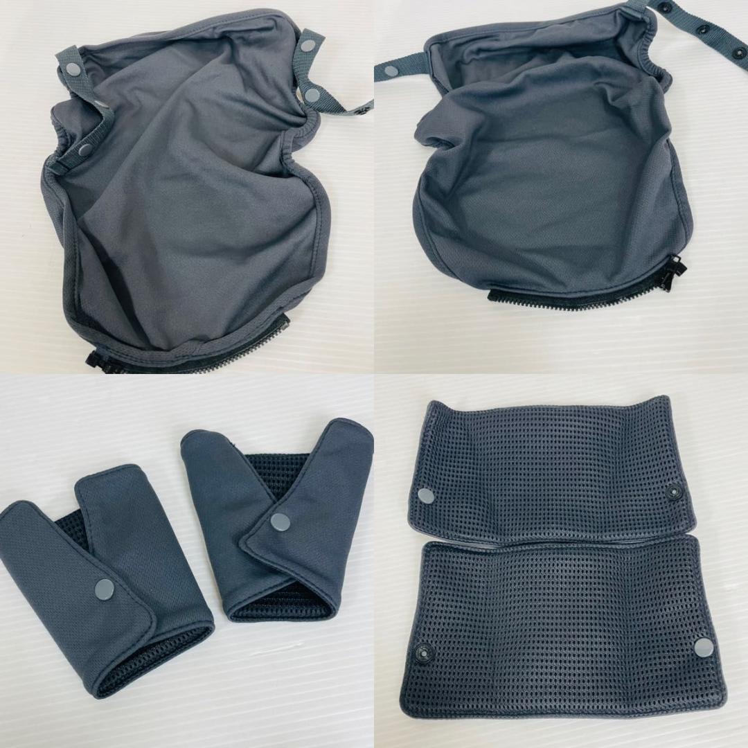 ★美品 Aprica Laclis アップリカ ラクリス 抱っこ紐 ダークグレー