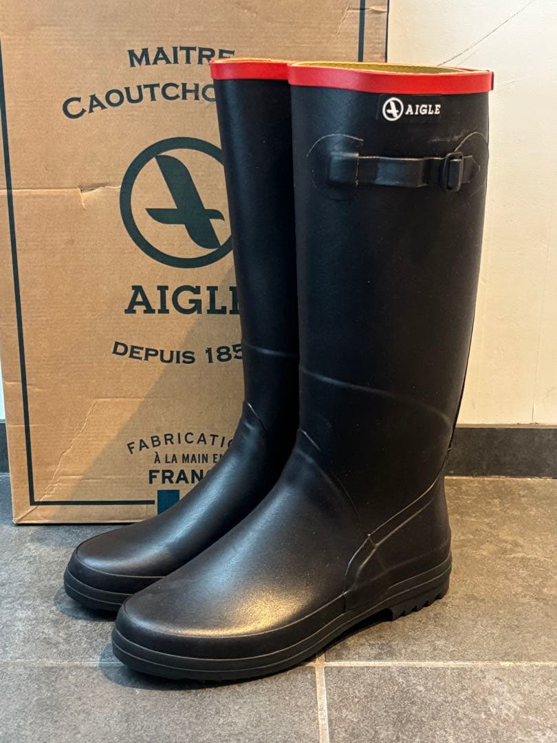AIGLE レインブーツ　シャンタベル①