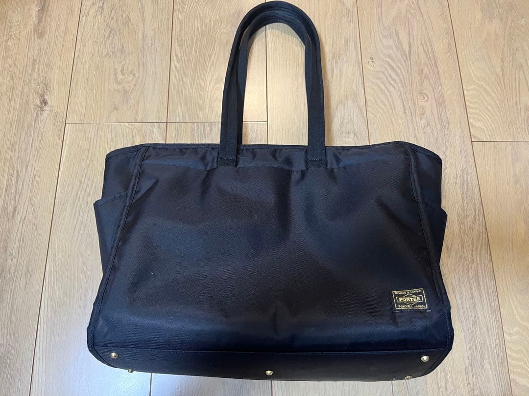 ポーターガール シア トートバッグ L ビジネス 黒 A4 ナイロン