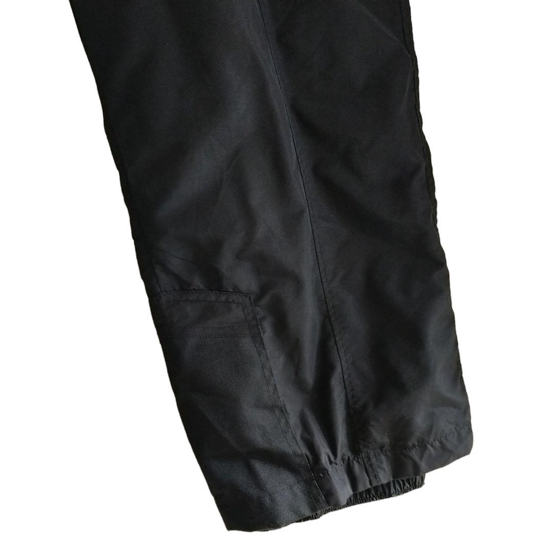 【珍品】US Columbia 黒 スキー スノーボード ビブパンツ XL