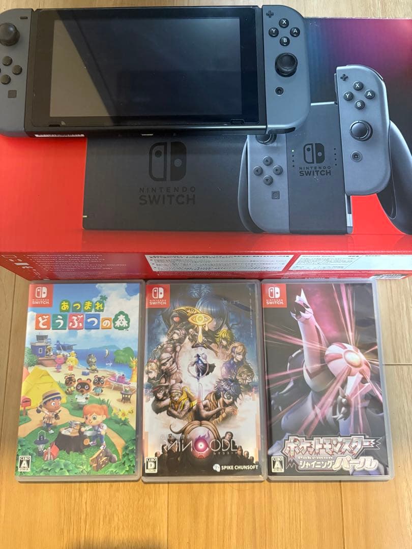 Nintendo Switch 本体 とゲームソフト3本セット