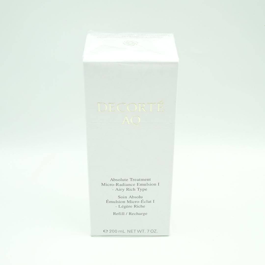 コスメデコルテAQアブソリュートエマルジョンマイクロラディアンス　Ⅰ　付け替え用