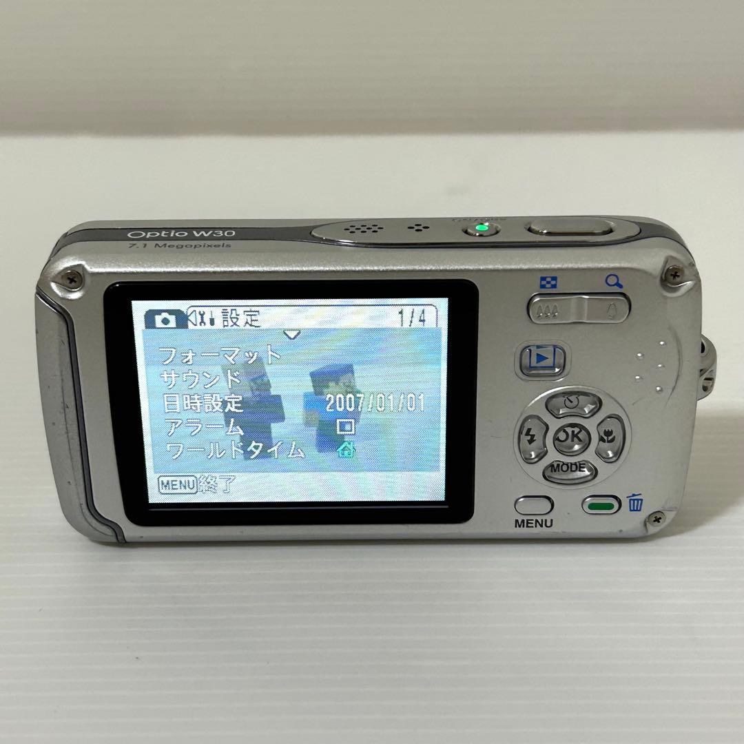 PENTAX Optio W30 コンパクトデジタルカメラ 箱・付属品付き