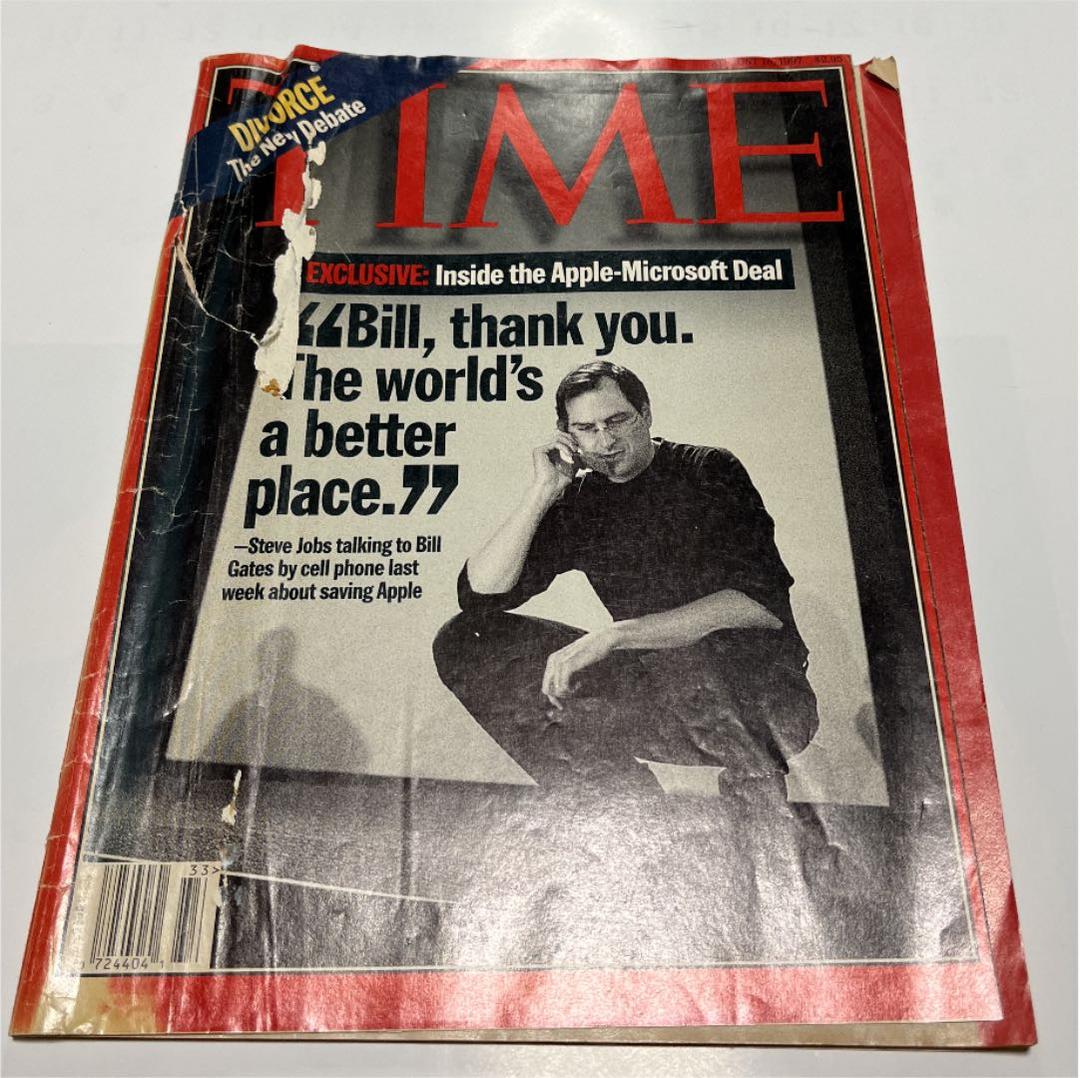 TIME スティーブジョブズ表紙号