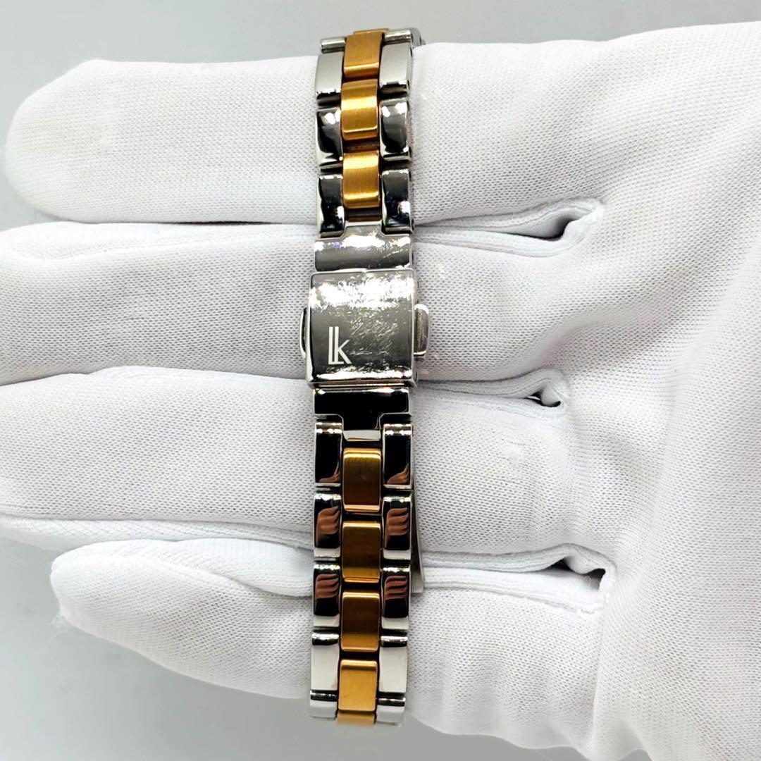 セイコー ルキア 1B32-0AA0 花柄 シルバー ゴールド 電波ソーラー