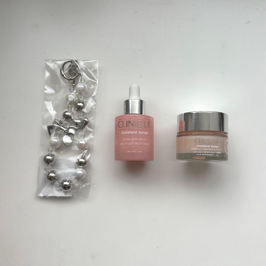 クリニーク モイスチャーサージ グロウ ファイン セラム ジェルクリーム