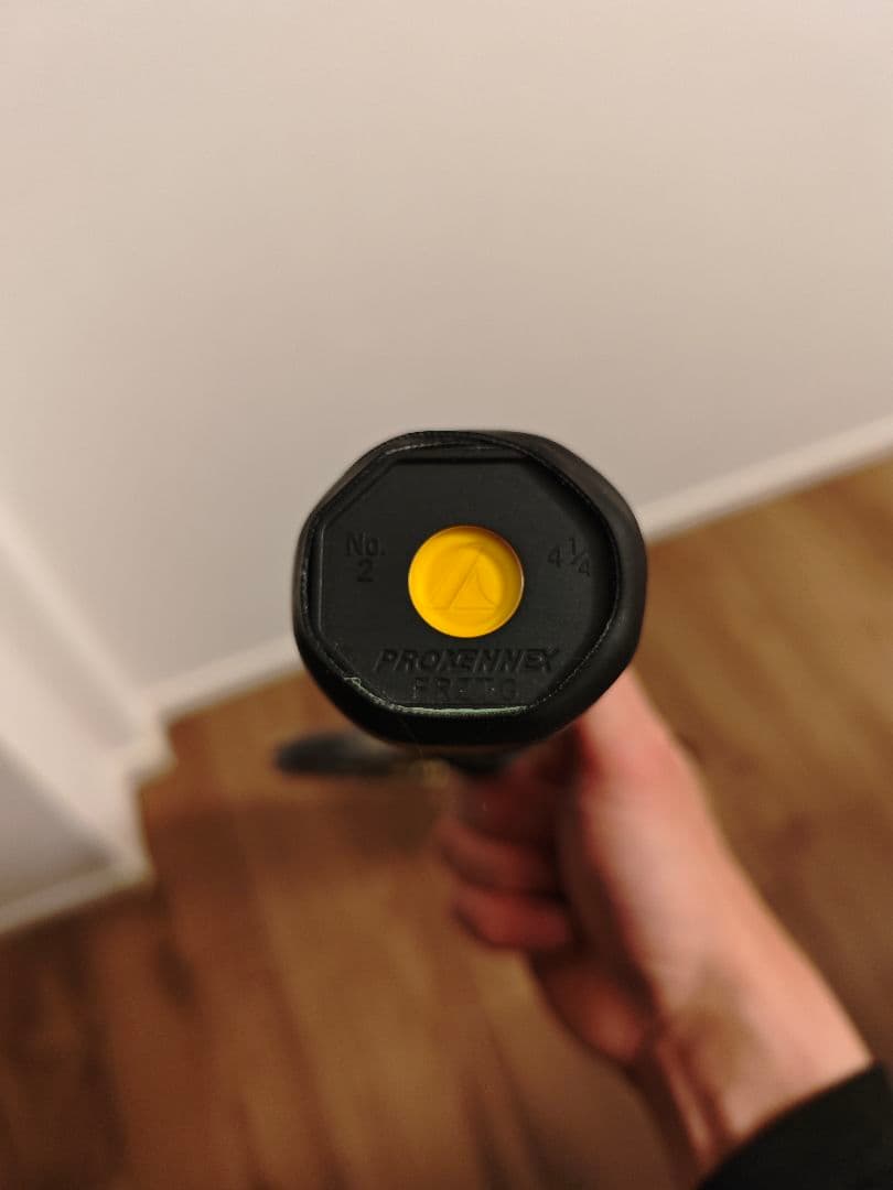 PROKENNEX KINETIC Q+5 PRO グリップ2 ケース付き