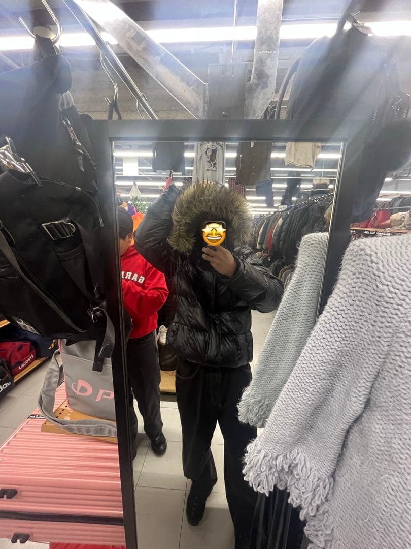 archive ファー付きダウンジャケット y2k 平成 グランジ お兄系