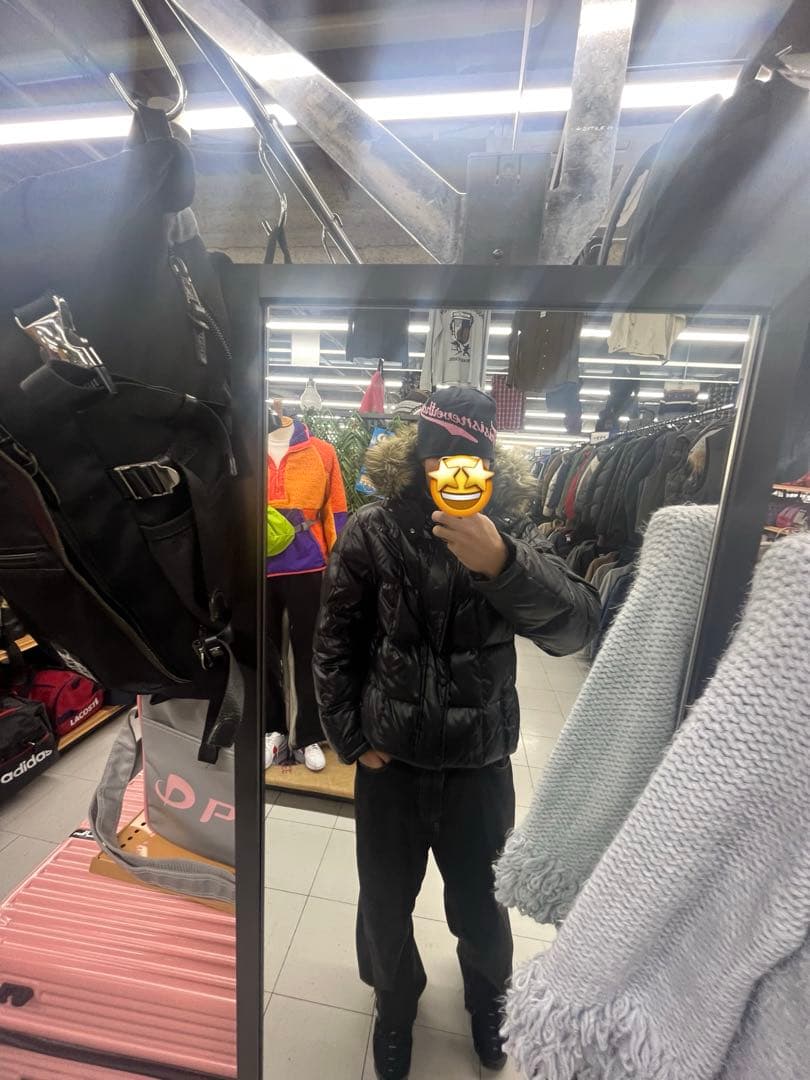 archive ファー付きダウンジャケット y2k 平成 グランジ お兄系