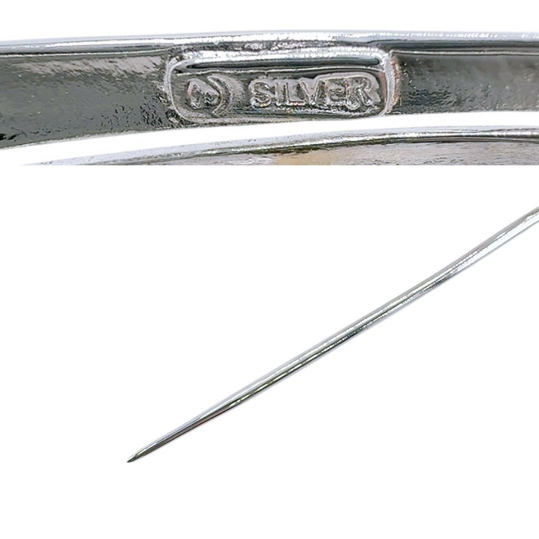 希少/未使用級✨タサキ ブローチ ピンバッチ パール 真珠 シルバー フォーマル