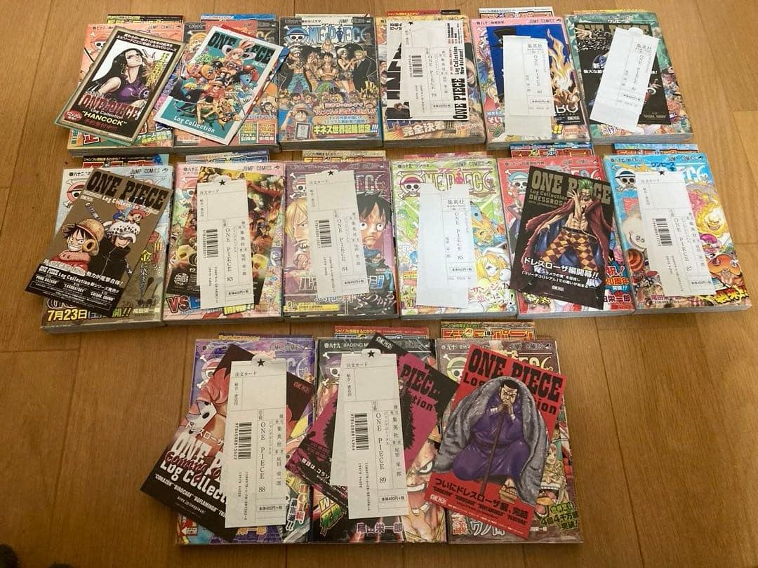 【初版印刷】ワンピース　全巻セット　帯付き　封入冊子付き　その他色々
