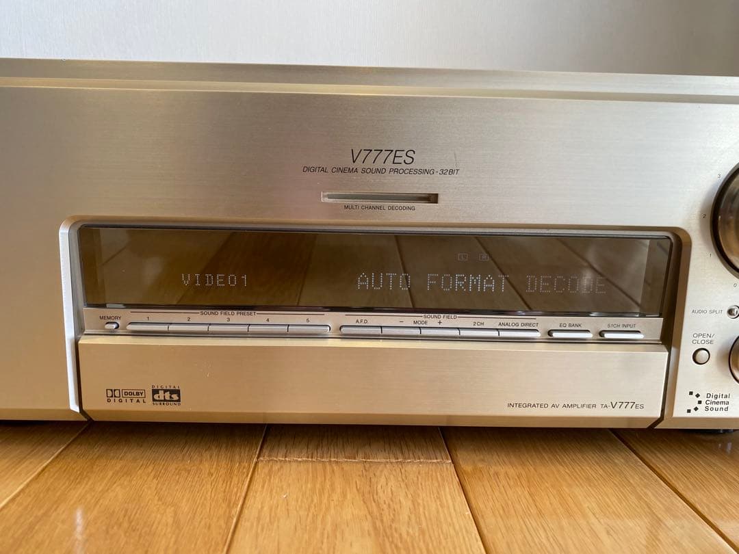 【中古・現状品】Sony AVアンプ　TA-V777ES リモコンあり
