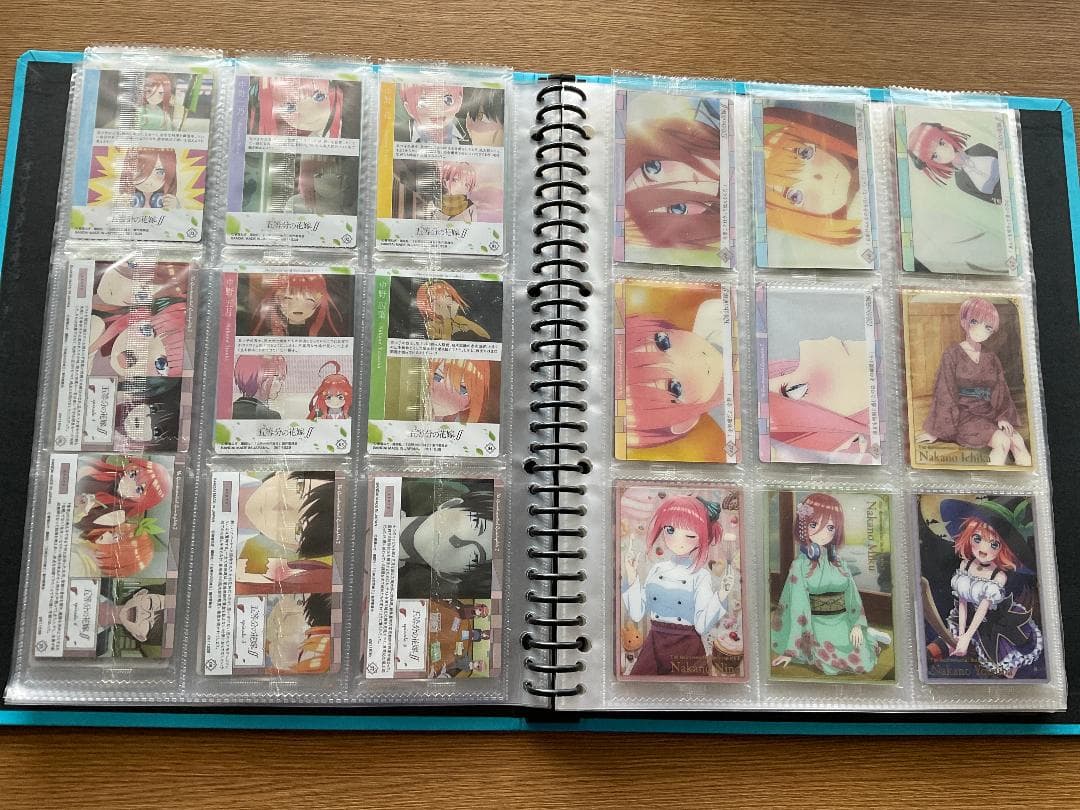 五等分の花嫁 カード・バインダー付き