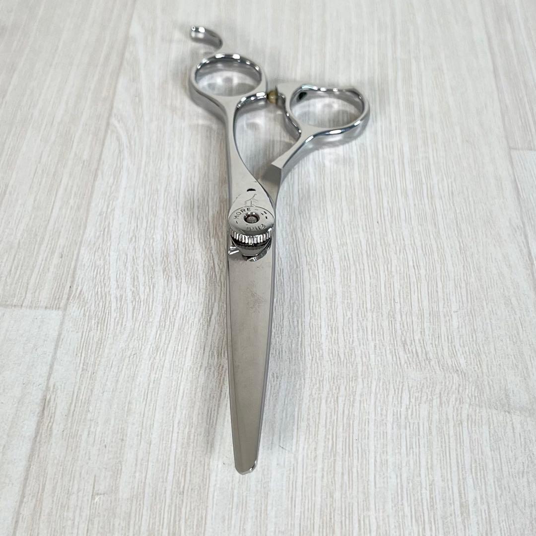 【良品】Fuji/富士　シザー　MORE-Zネジ　AF55　プロ　理容師　美容師