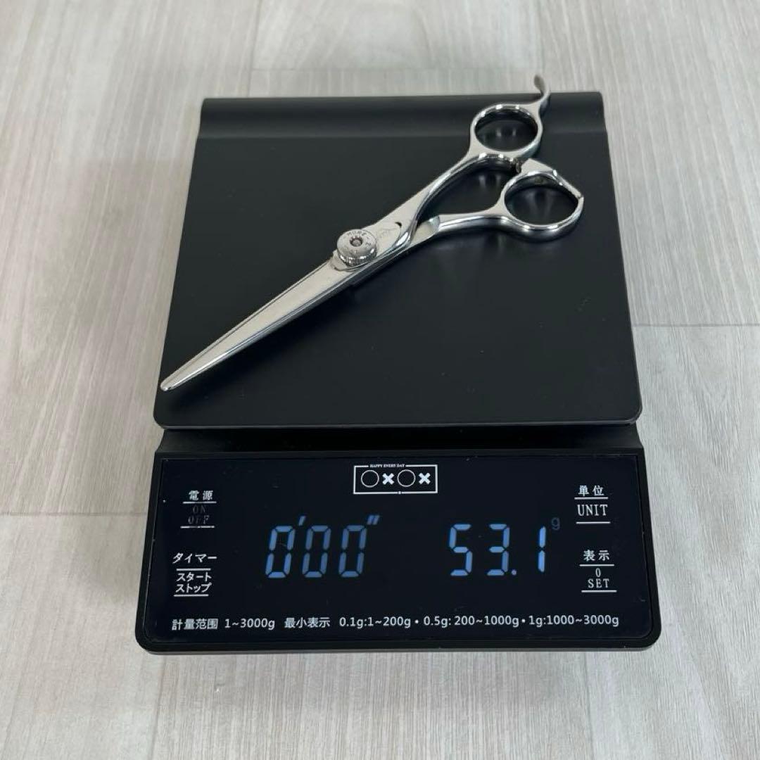 【良品】Fuji/富士　シザー　MORE-Zネジ　AF55　プロ　理容師　美容師