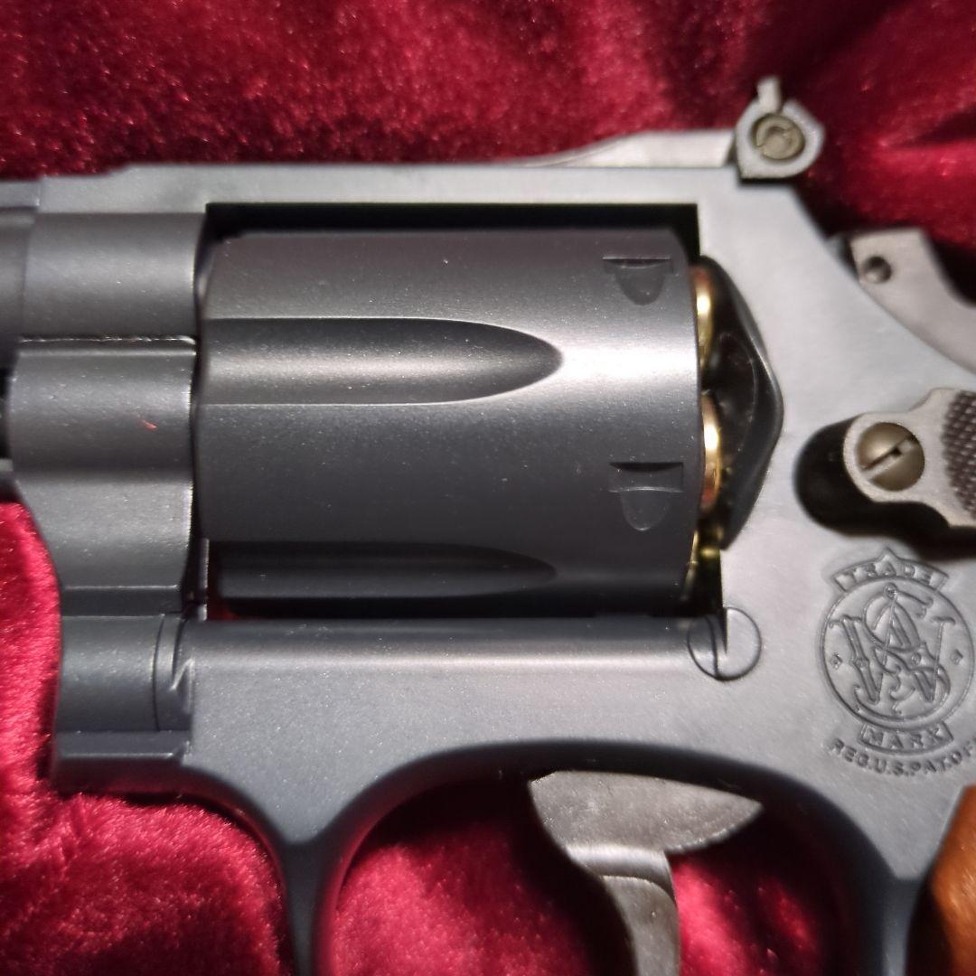 東京マルイSmith & Wesson M19 6inch木製グリップ付き