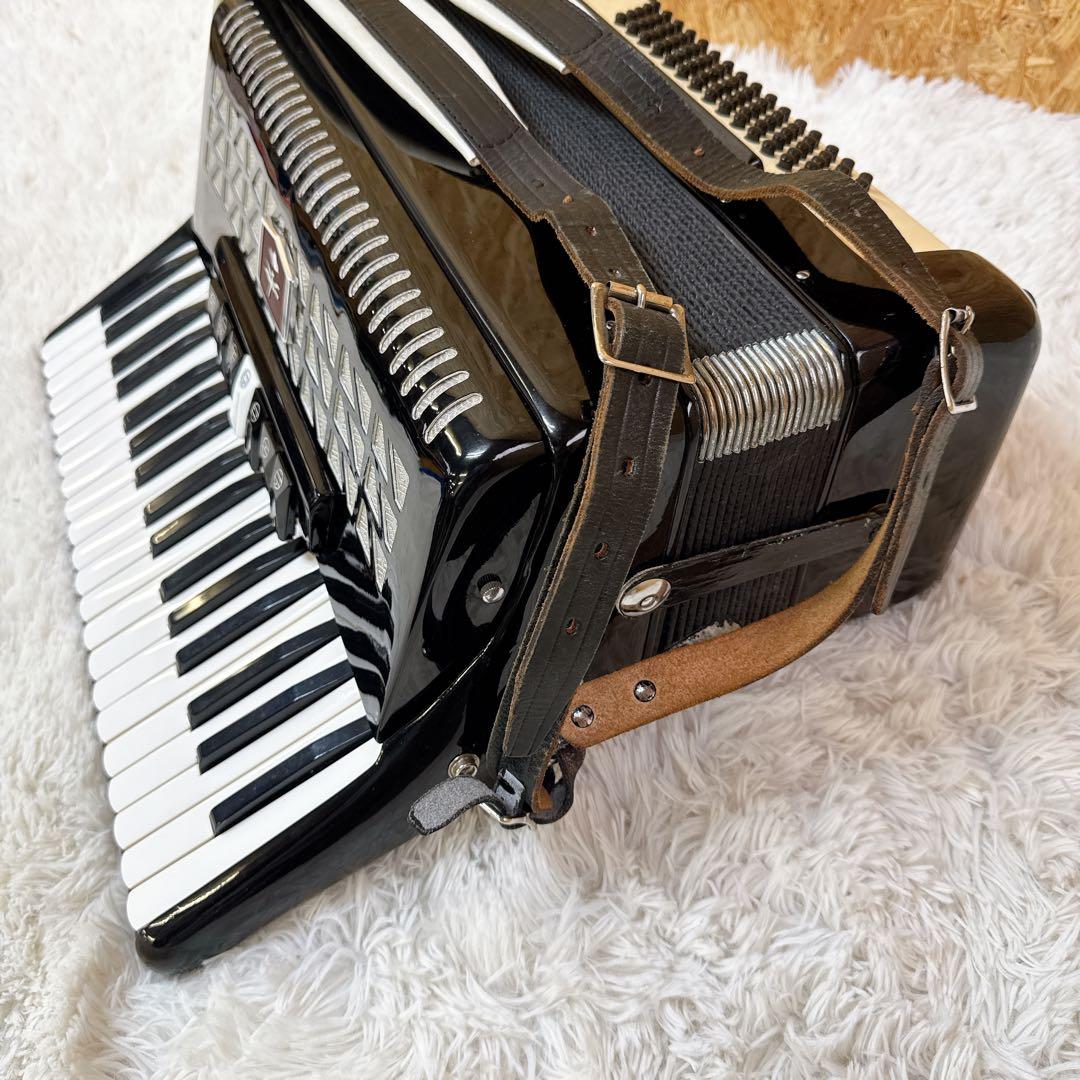 TOMBO T80B アコーディオン 37鍵盤/80ベース　MML音色切替6