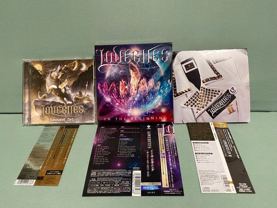 LOVEBITES CD 3セット